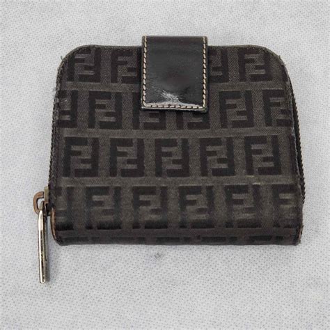 fendi eye wallet|fendi zucchino wallet.